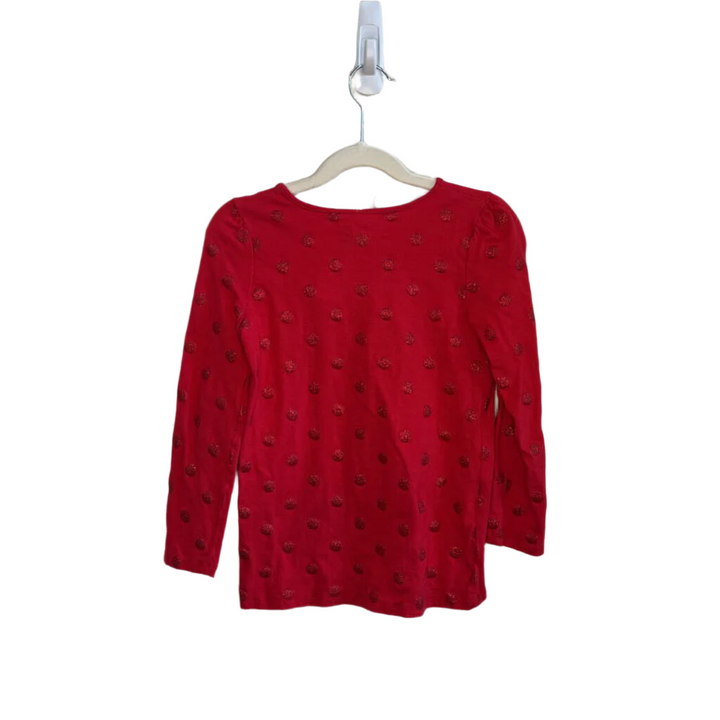 LS T-Shirt - Holiday w/Polka Dots