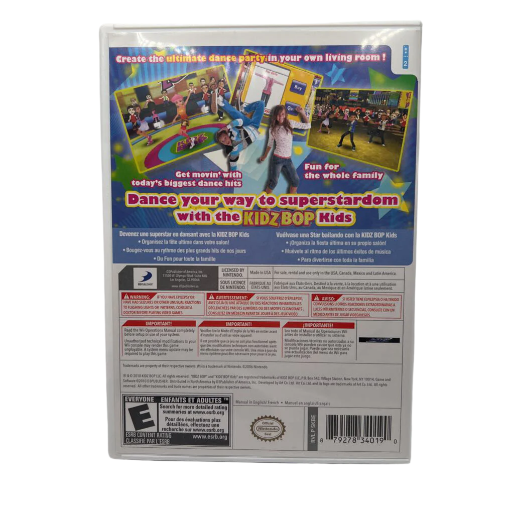 Kidz Bop Dance Party E