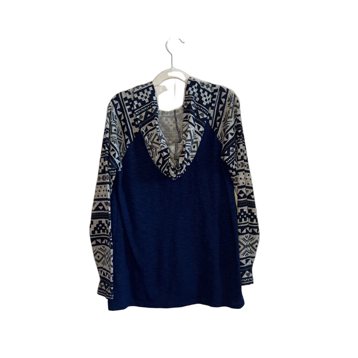 LS Pullover w/Patterns