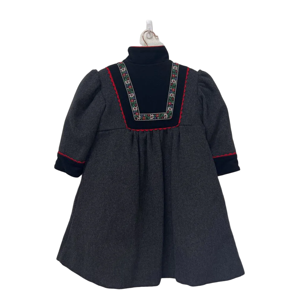 Dress Coat w/Ribbon Details