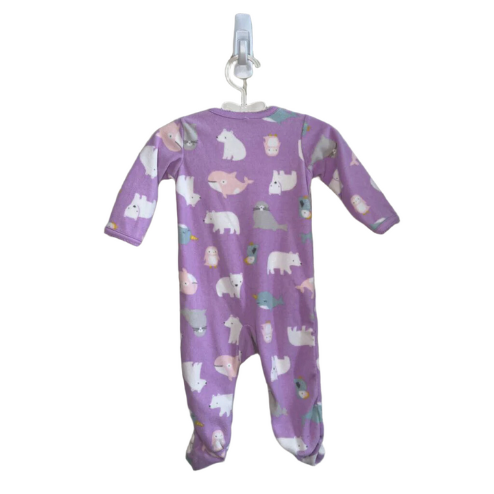 Footed Onesie PJ - Bears Whales