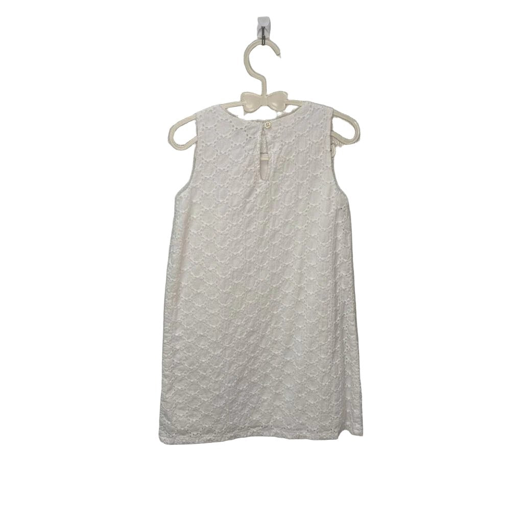 Sleeveless Eyelet Dress