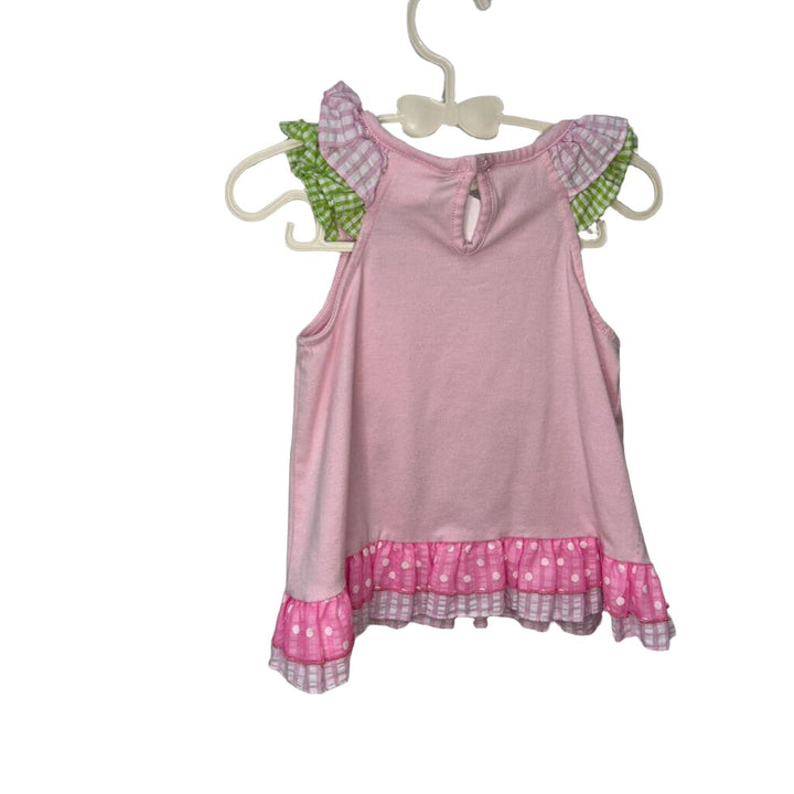 Sleeveless Dress - Flower Basket