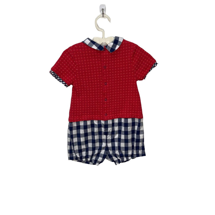Romper - Plaid