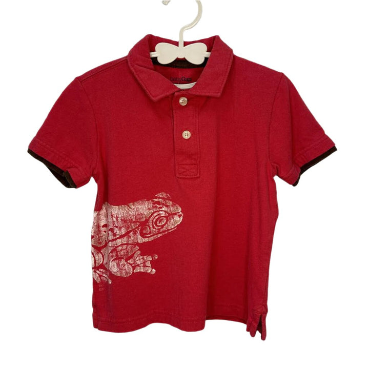 SS Collared Shirt / Frog Decal