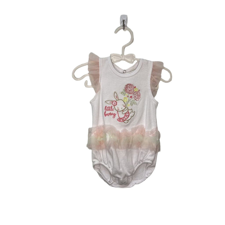 Sleeveless Romper w/Tulle