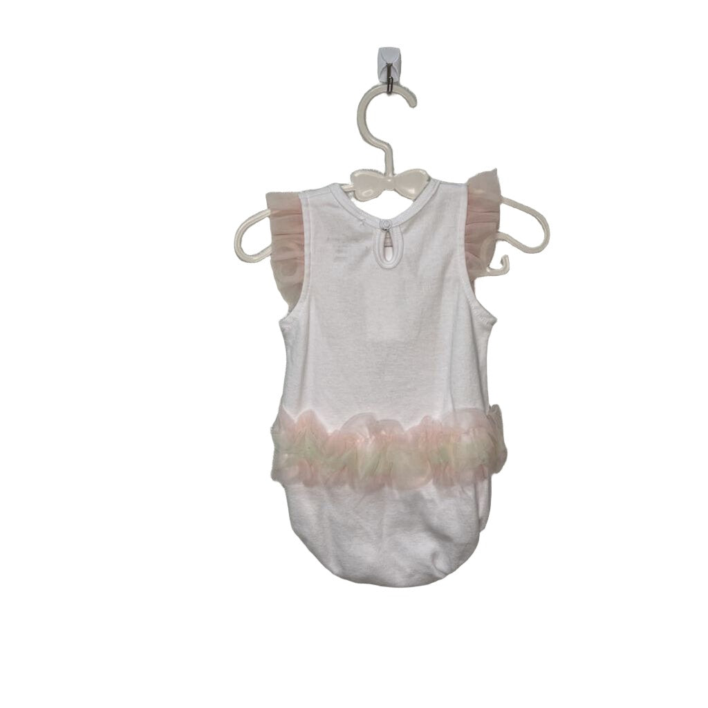 Sleeveless Romper w/Tulle