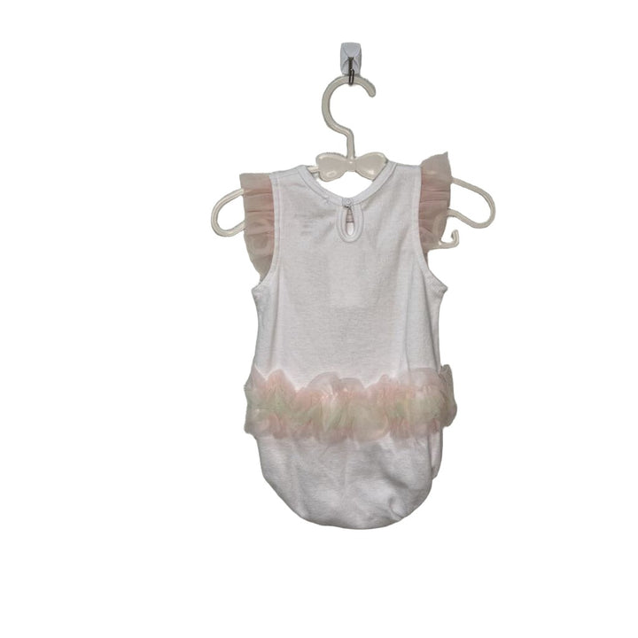 Sleeveless Romper w/Tulle