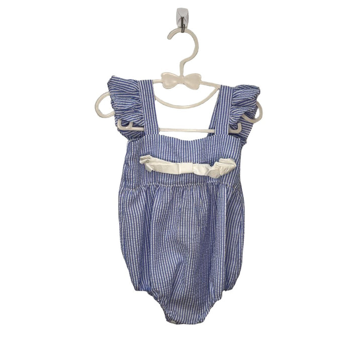 SS Onesie Romper Seersucker