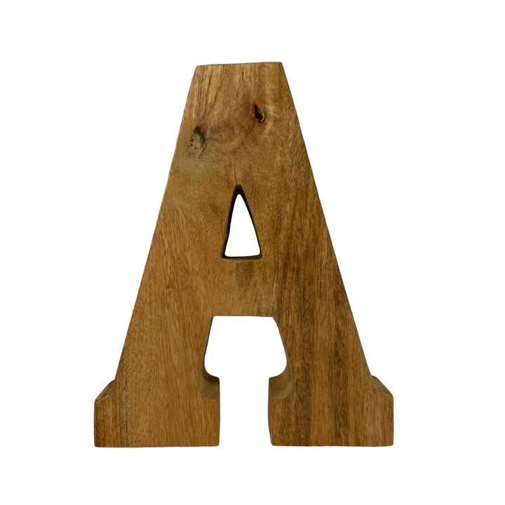Wooden Letter A
