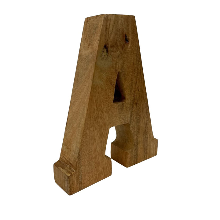 Wooden Letter A