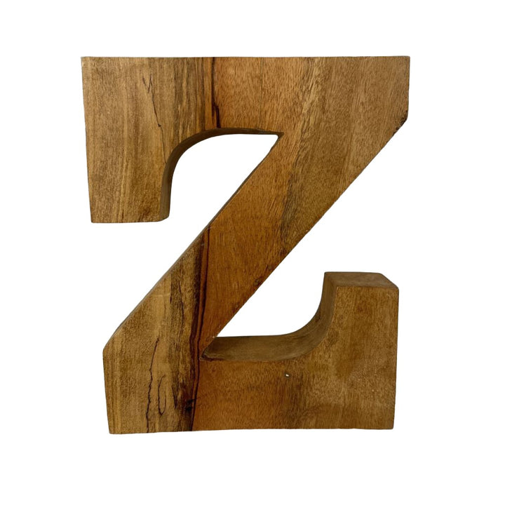 Wooden Letter Z