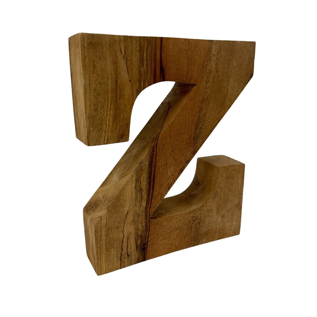 Wooden Letter Z