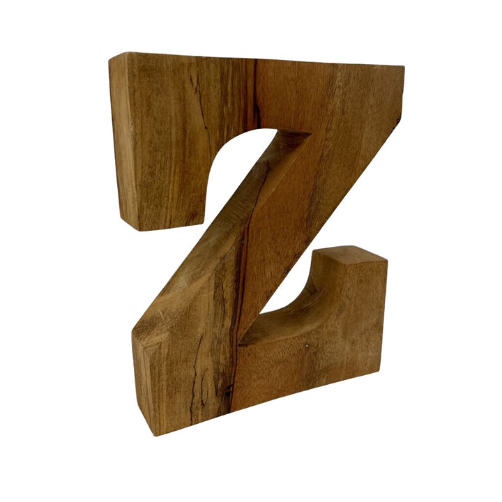 Wooden Letter Z