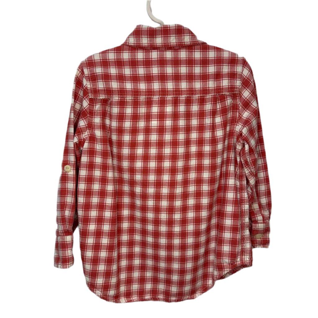 LS Collared Button Up / Checkered