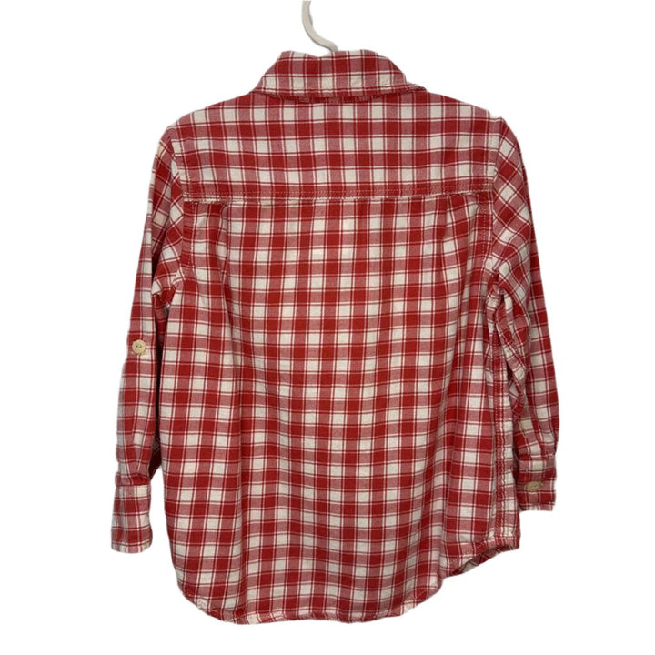 LS Collared Button Up / Checkered