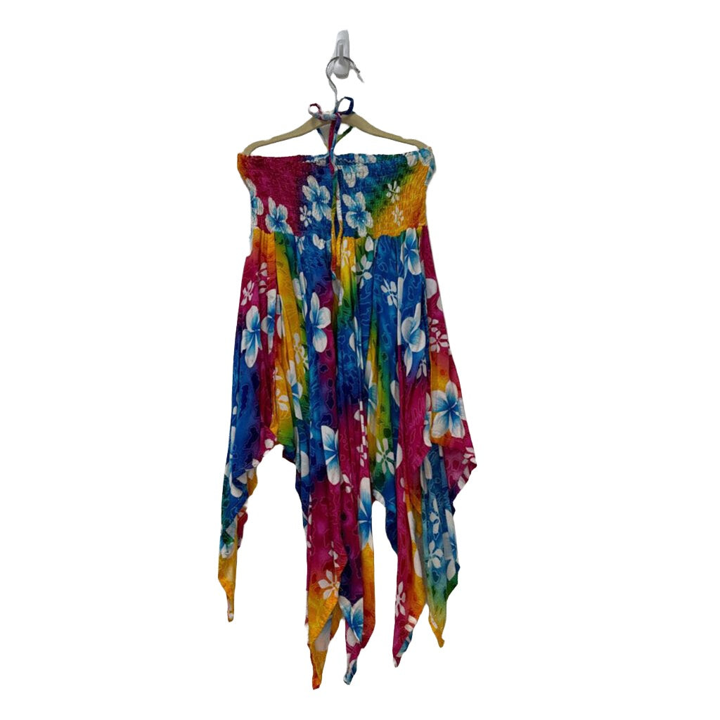Hawaiin Dress Top / Tie Neck