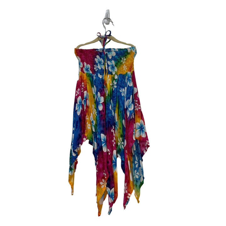Hawaiin Dress Top / Tie Neck