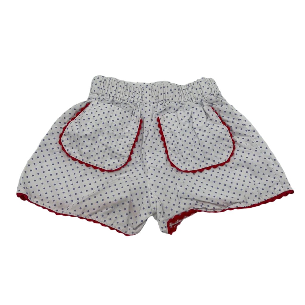 Elastic Waist Shorts / Polka Dots