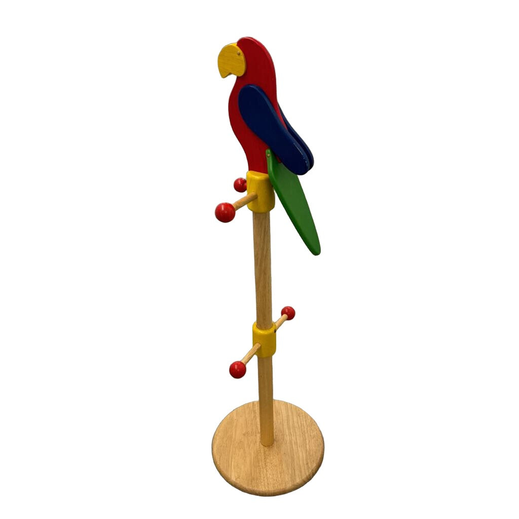 Child Size Hanging Rack - Parrot