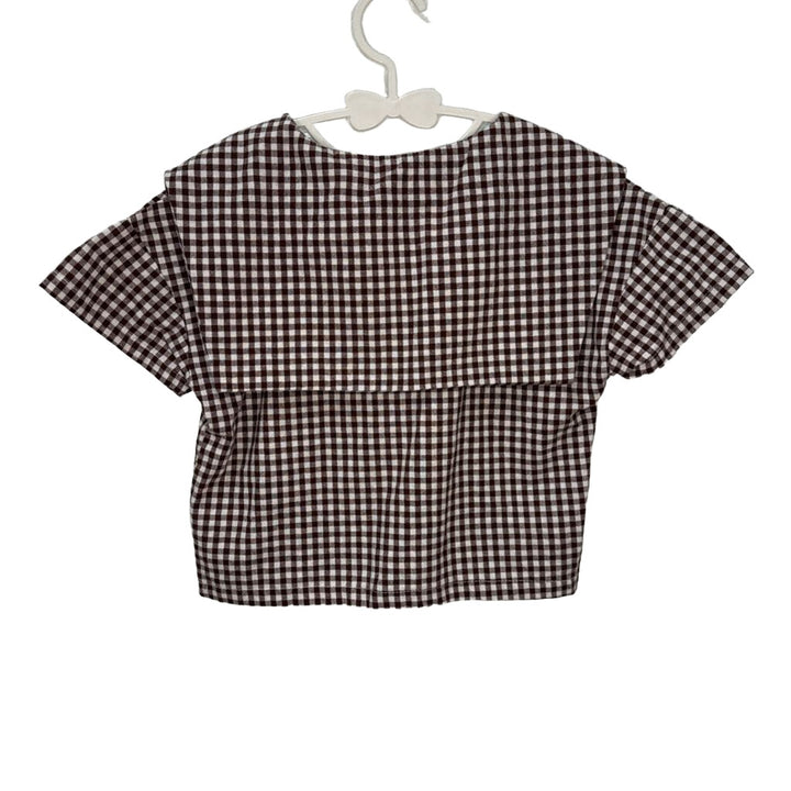 2PC Gingham Short Set