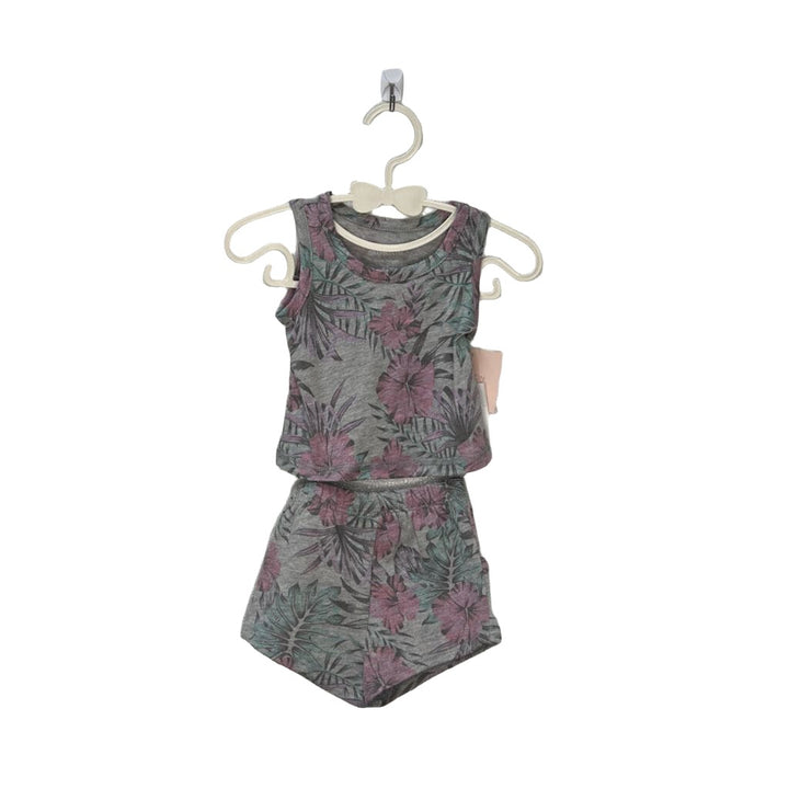 Tank & Shorts Set / Flowers