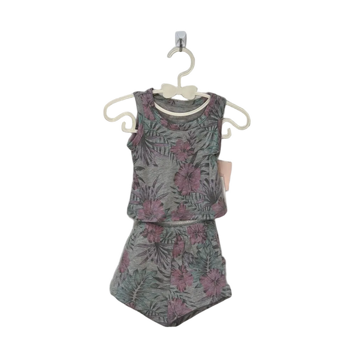 Tank & Shorts Set / Flowers
