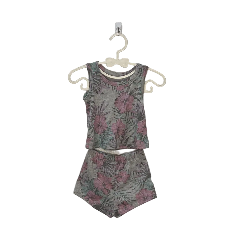 Tank & Shorts Set / Flowers