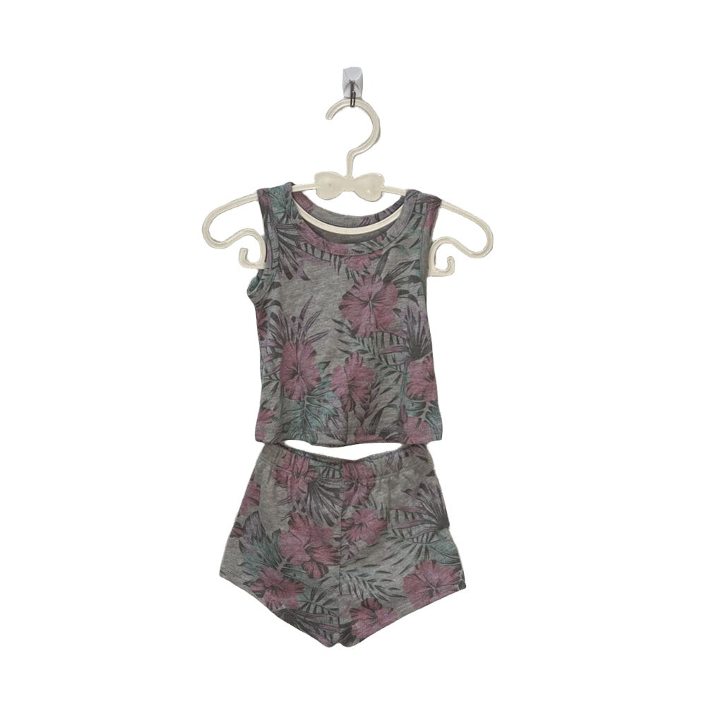 Tank & Shorts Set / Flowers