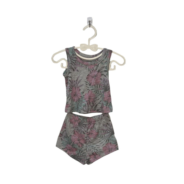 Tank & Shorts Set / Flowers
