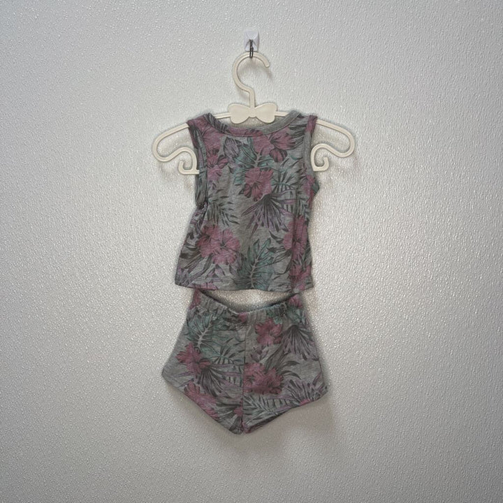 Tank & Shorts Set / Flowers