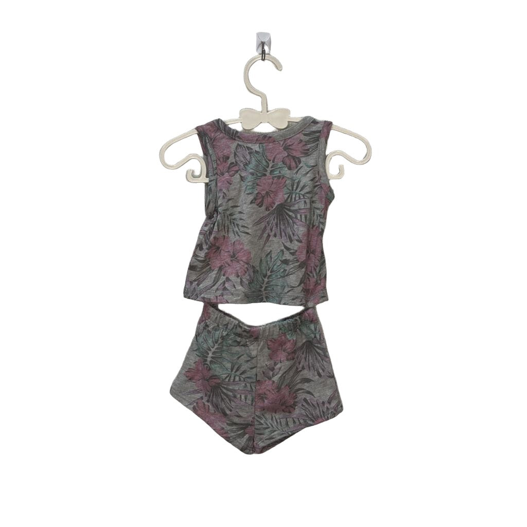 Tank & Shorts Set / Flowers