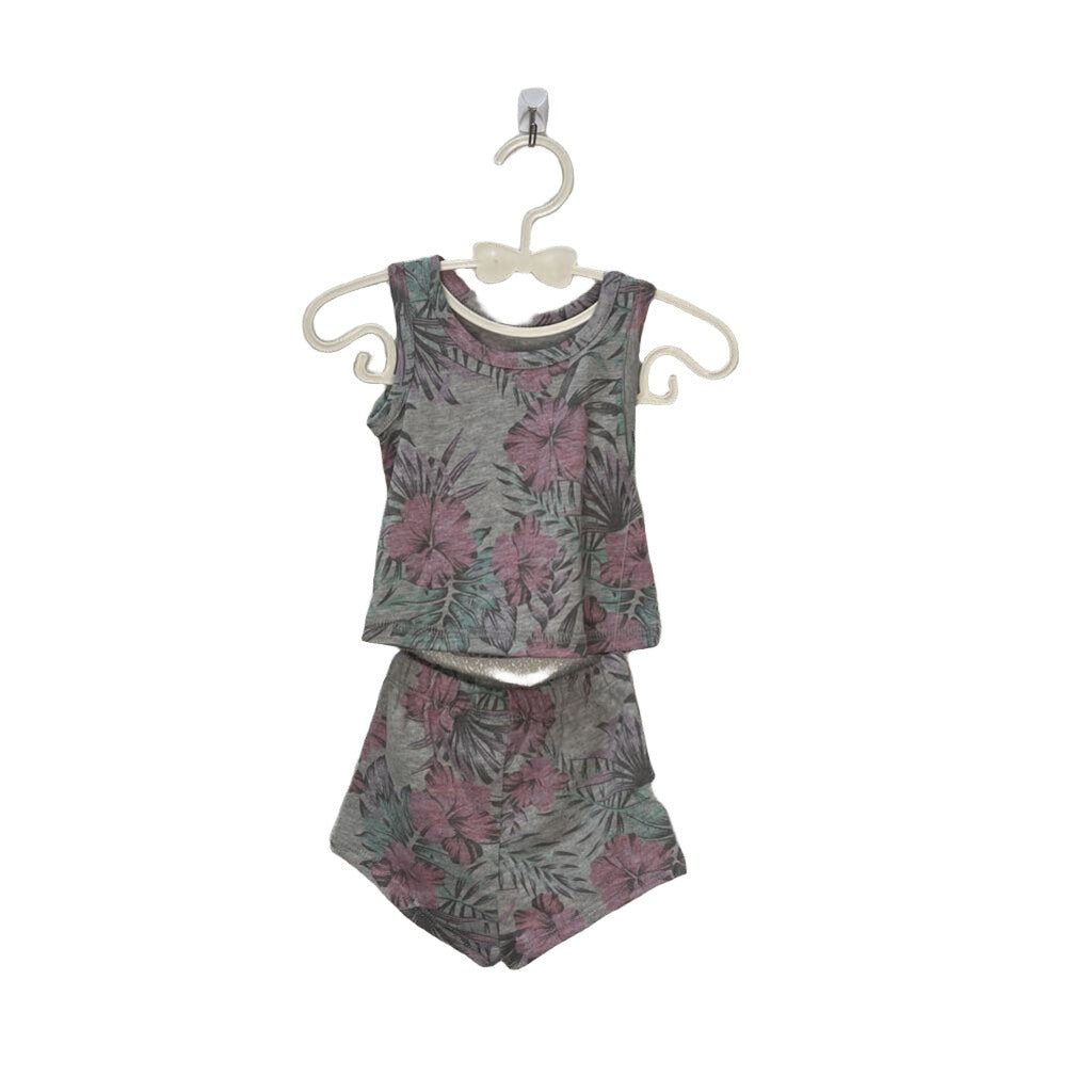 Tank & Shorts Set / Flowers