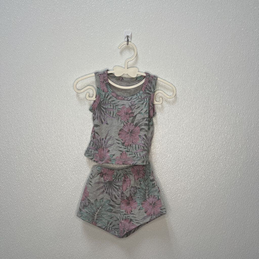 Tank & Shorts Set / Flowers
