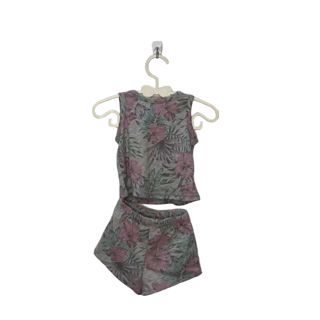 Tank & Shorts Set / Flowers