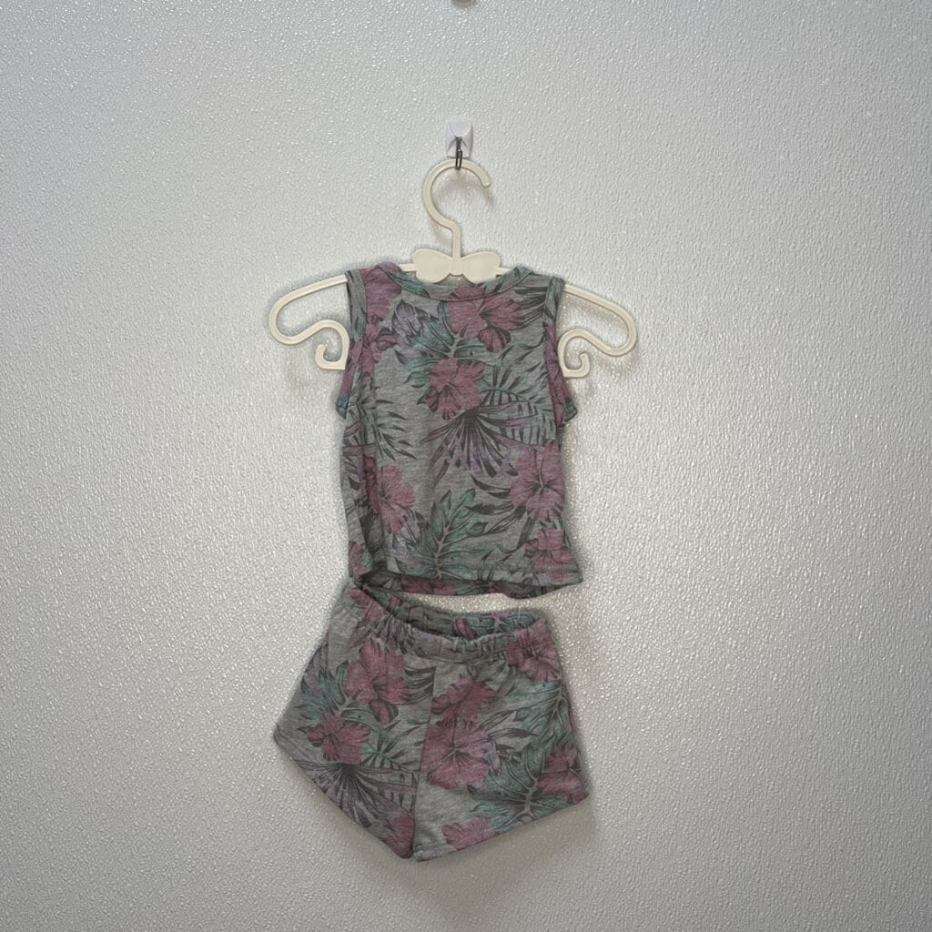 Tank & Shorts Set / Flowers