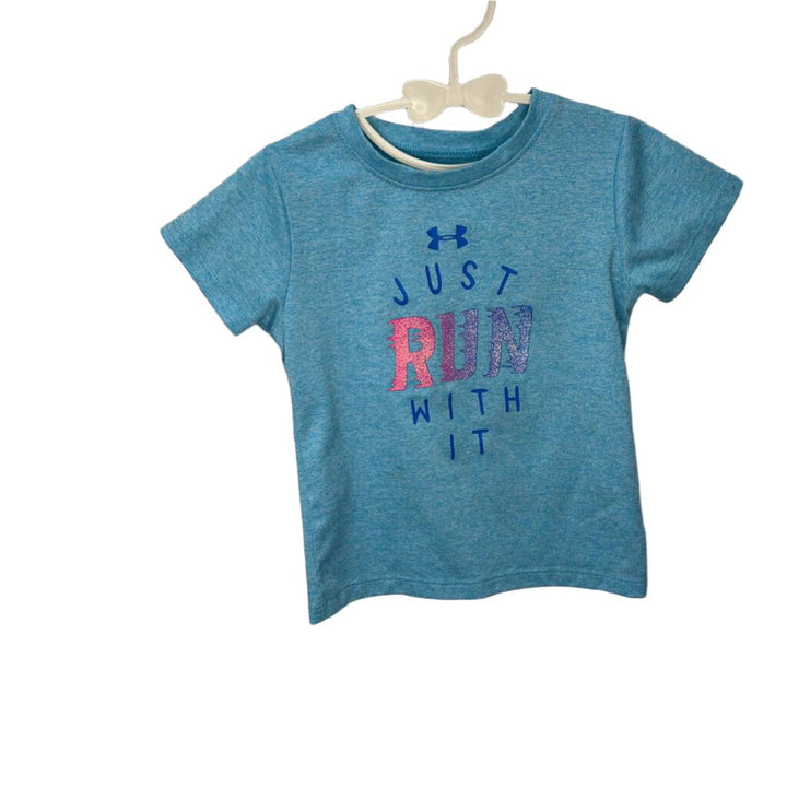 SS Athletic Shirt / Just Run With It