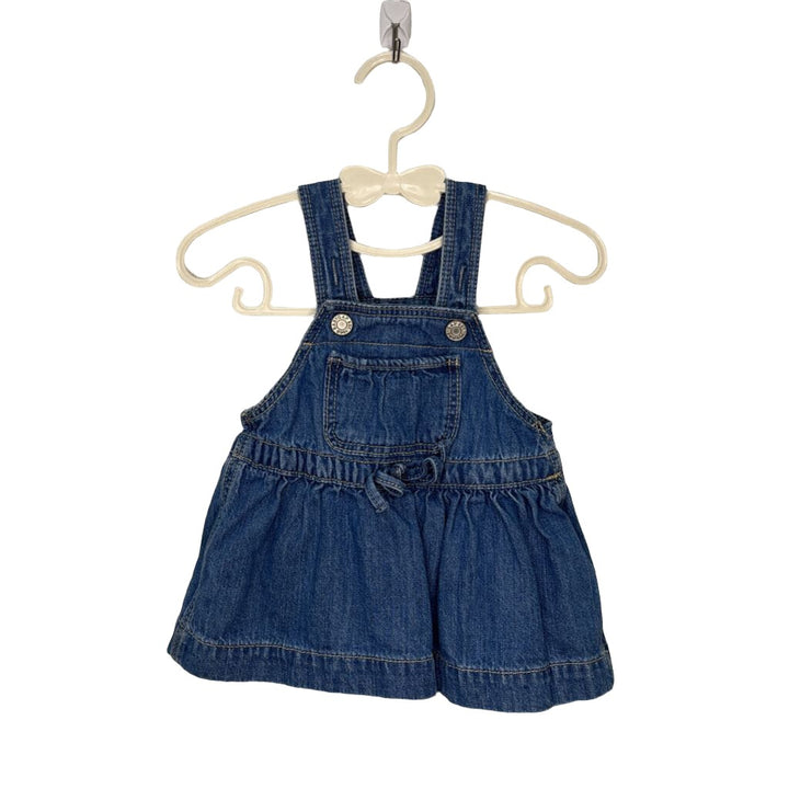 Denim Overall Skirt