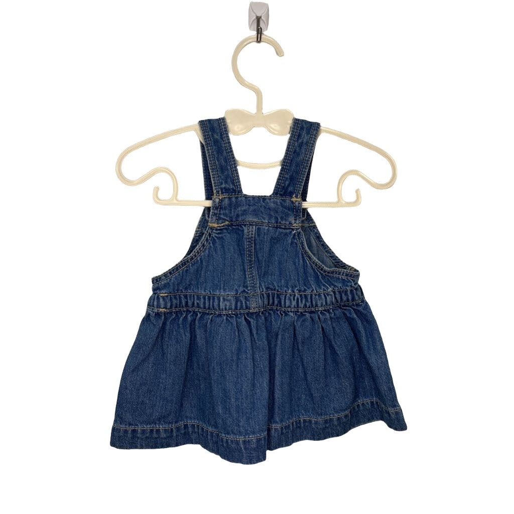 Denim Overall Skirt