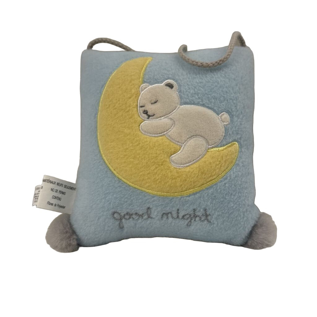 Good Morning / Night Door Plush Hanger