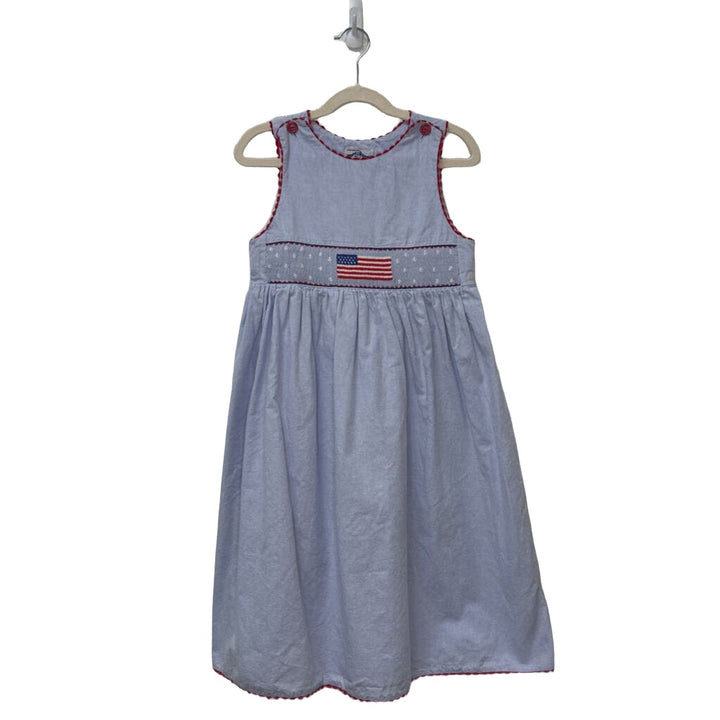 Hand Smocked / American Flag