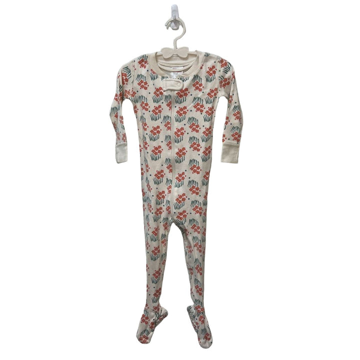 Onesie Footed / Flowers