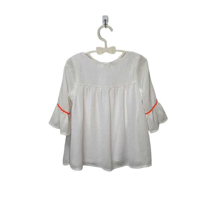 LS Dress w/Embroidery