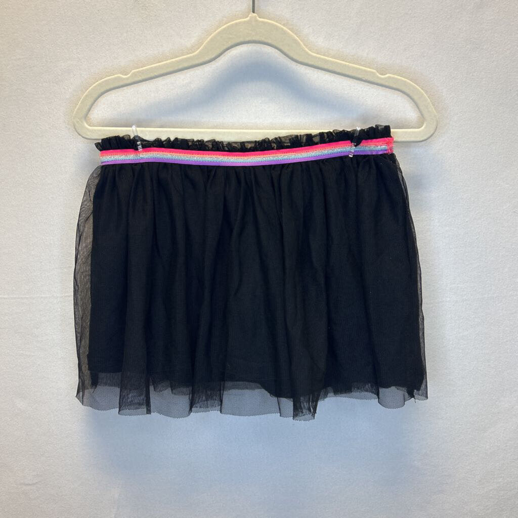 Tulle Skirt / Glitter Stripe Belt