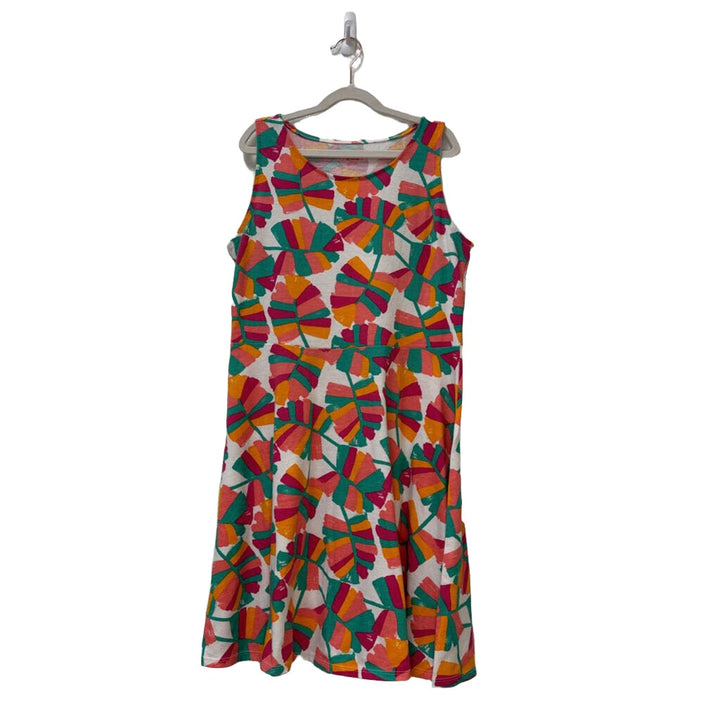 Sleeveless Patterned Dress