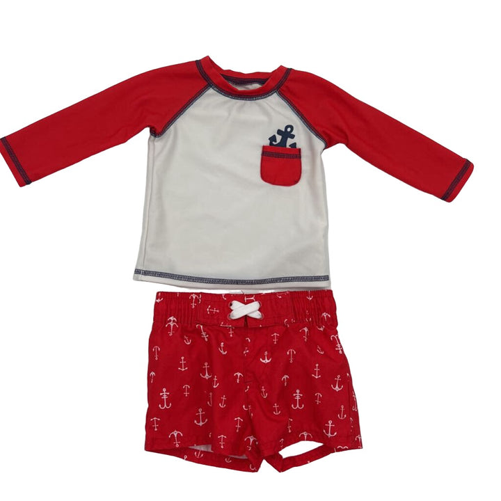 Sailor 2PC Swimsuit Set