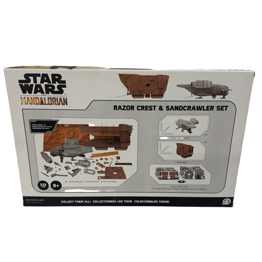 Mandalorian Paper Model Kit