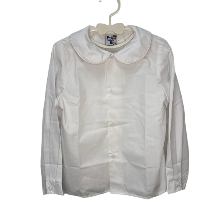 Peter Pan Collared Button-Up