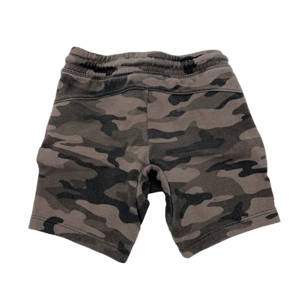 Elastic Waist Cotton Shorts
