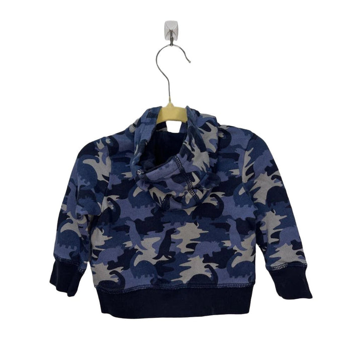 Hooded Zip Up Sweater / Camo GAP